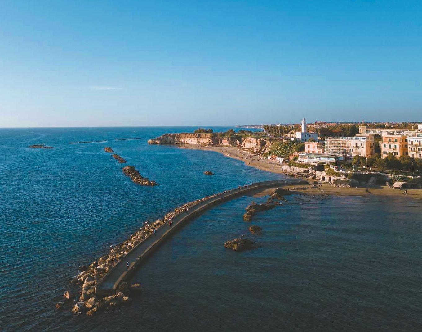 Kesya Seaview Apartment - Attico - 50Mt Dal Mare Anzio Eksteriør bilde